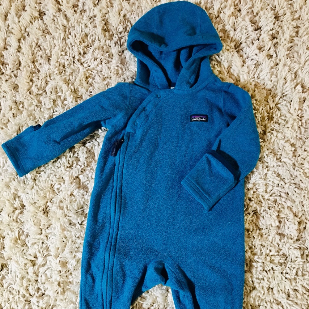 Patagonia Baby Winter Bunting with Footies